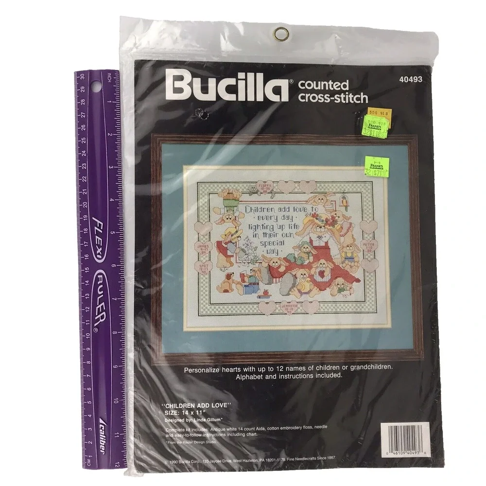 Bucilla Counted Cross Stitch Kit #40493 